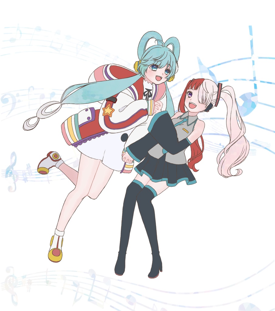 二人の歌姫⁽⁽ଘ( ˊᵕˋ )ଓ⁾⁾