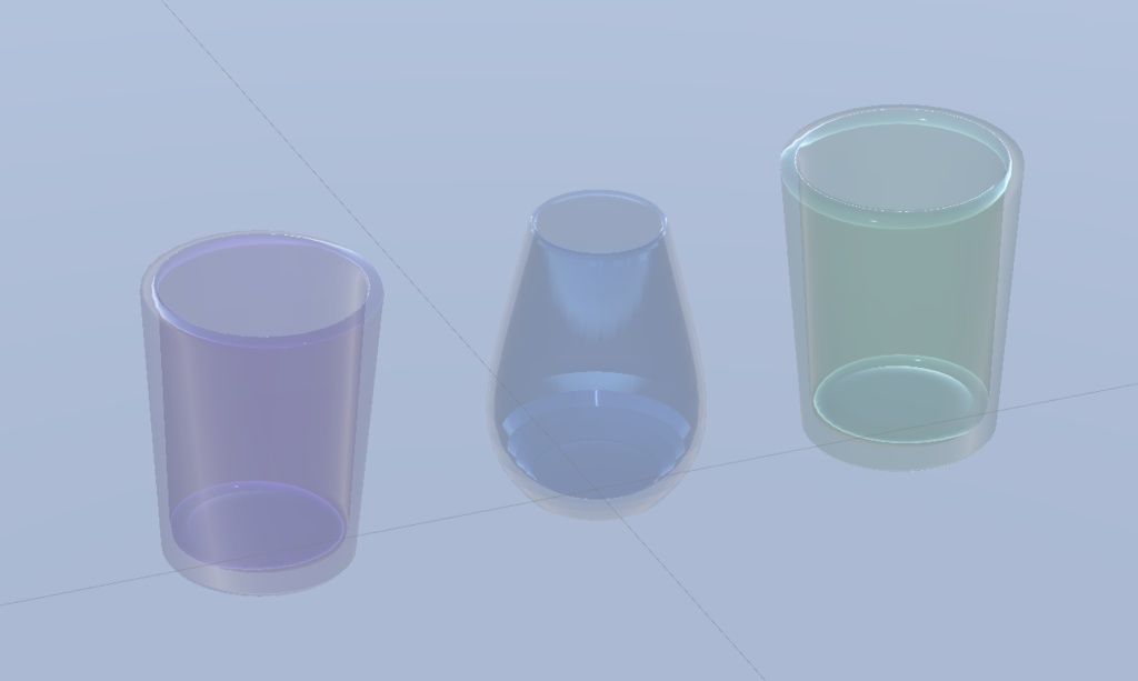 Basic Glass グラス l 3D model