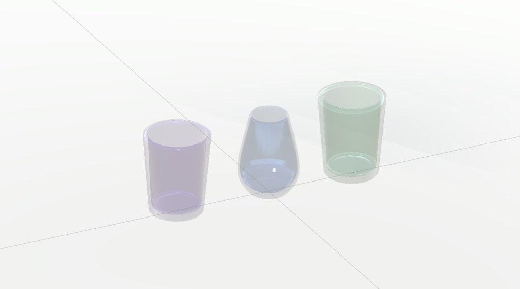 Basic Glass グラス l 3D model