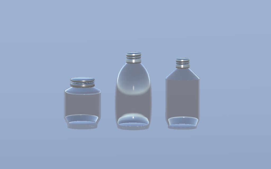 Glass Bottle グラスボトル l 3D model