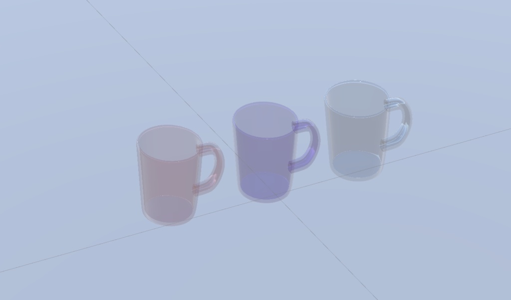 Glass Mug Cup グラスマグカップ l 3D model