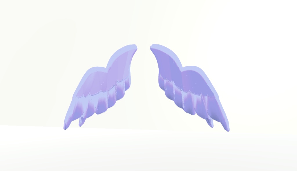 Angel Wing 天使の羽ㅣ3D model, VRchat