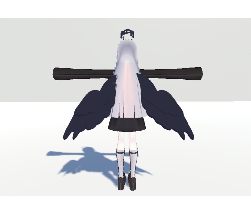Angel Wing 天使の羽ㅣ3D model, VRchat