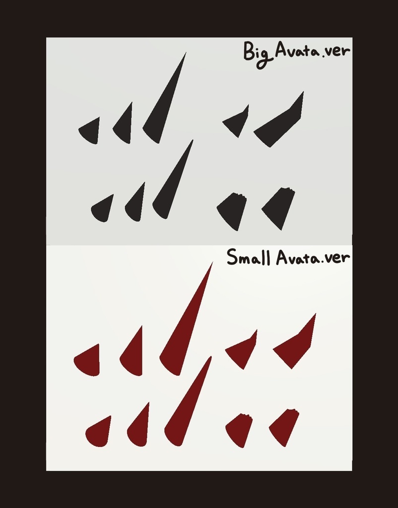 Devil Horn 悪魔の角ㅣ3D Model, VRChat