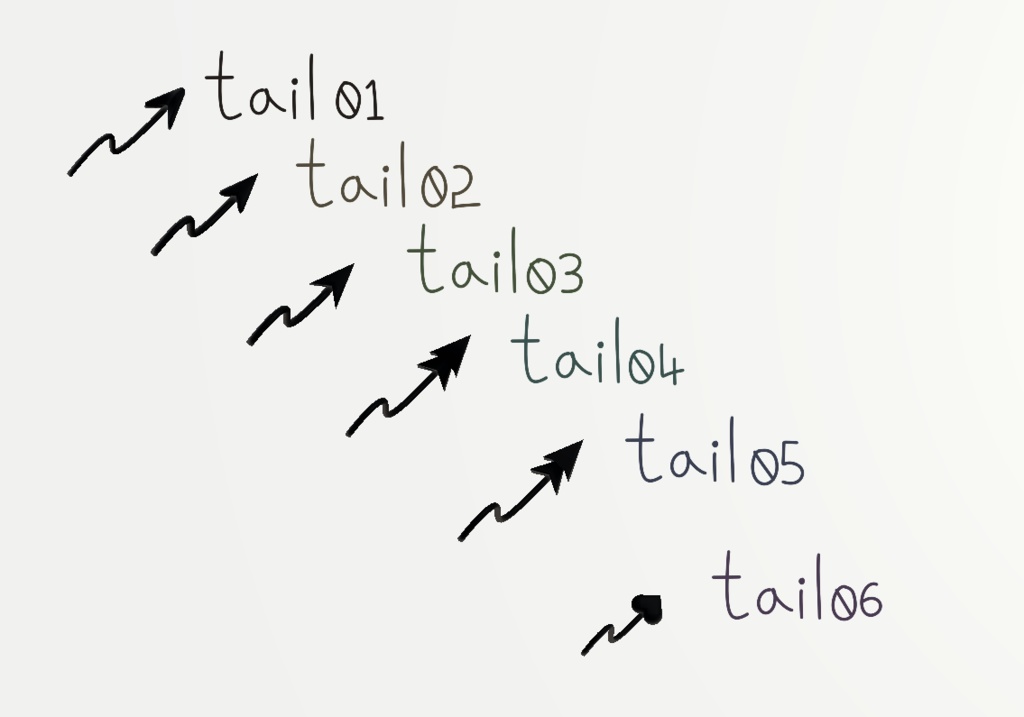 Devil Tail 悪魔のしっぽㅣ3D Model, VRChat