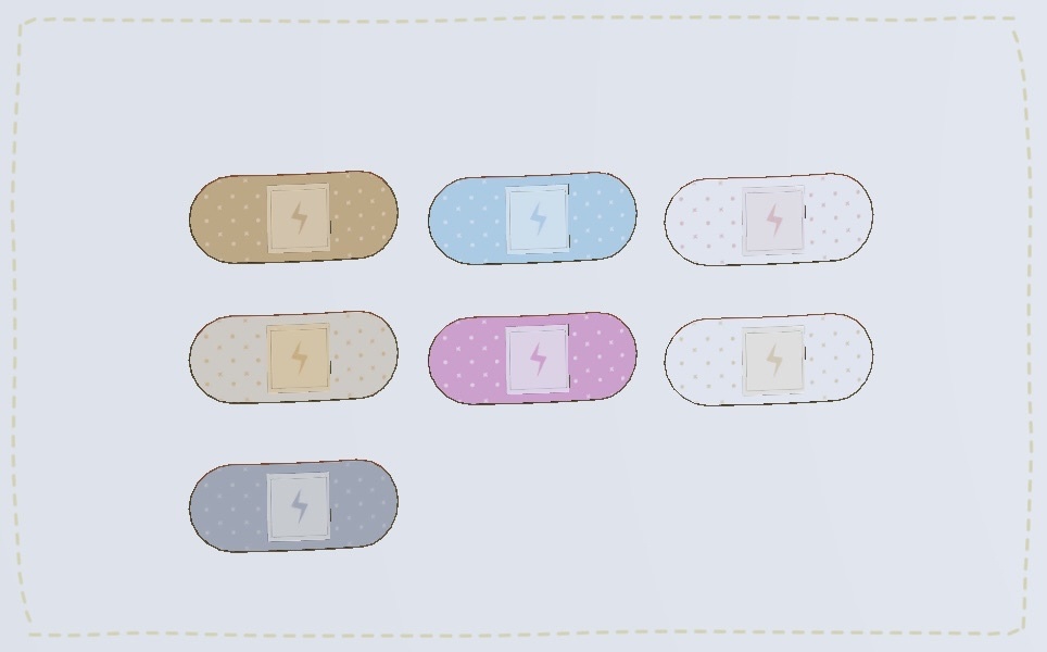 Mouse ear & tail ネズミみみセットㅣ3Dモデル【VRChat】