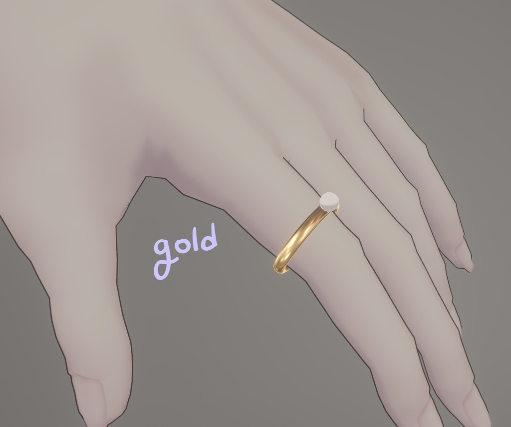 パールジュエリー Pearl Jewelryㅣ3D モデル【VRChat】