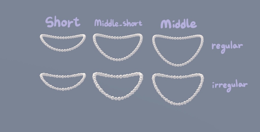 パールジュエリー Pearl Jewelryㅣ3D モデル【VRChat】