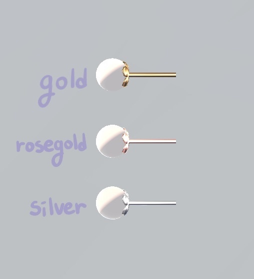 パールジュエリー Pearl Jewelryㅣ3D モデル【VRChat】