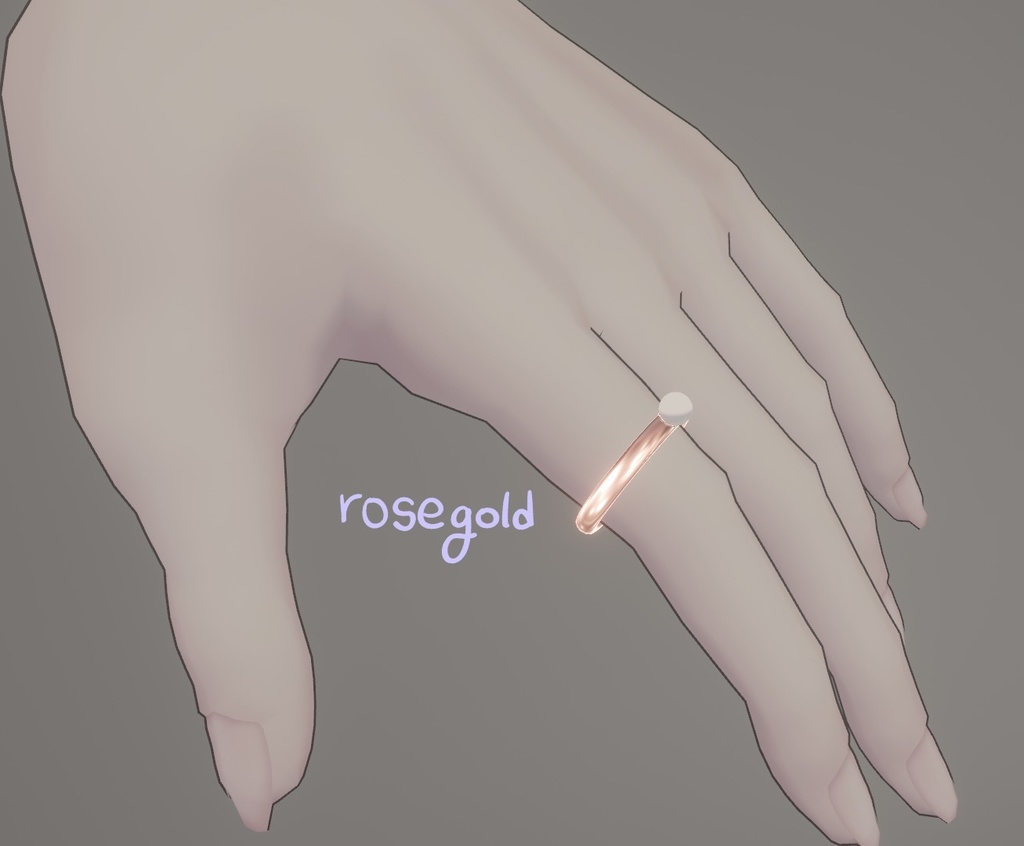 パールジュエリー Pearl Jewelryㅣ3D モデル【VRChat】