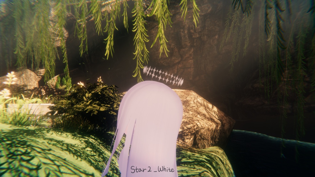 星タイプ ヘイロー star haloㅣ3Dモデル【VRChat】