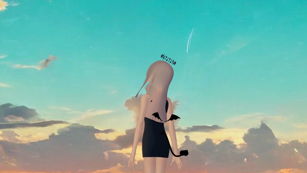 星タイプ ヘイロー star haloㅣ3Dモデル【VRChat】