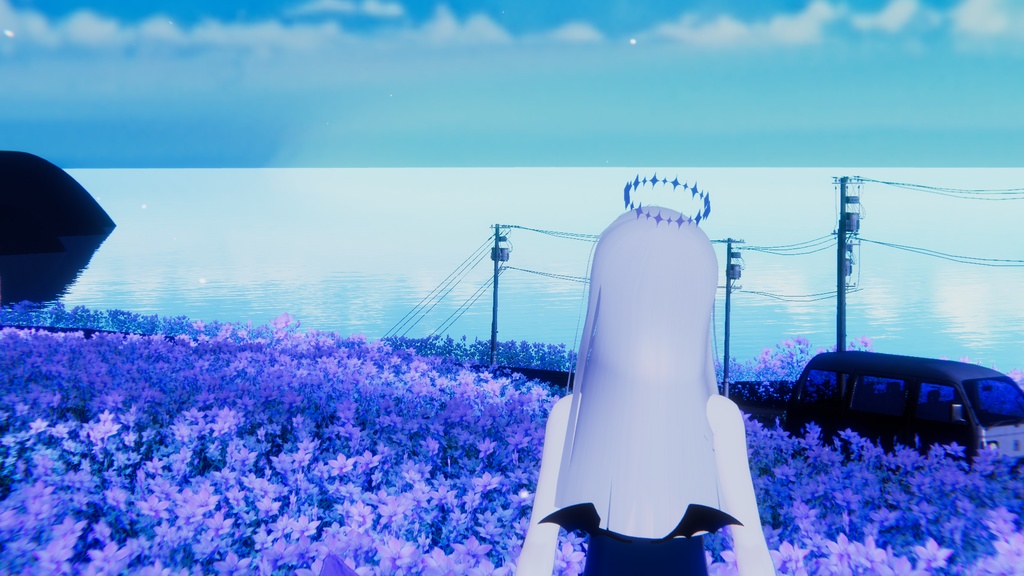 星タイプ ヘイロー star haloㅣ3Dモデル【VRChat】