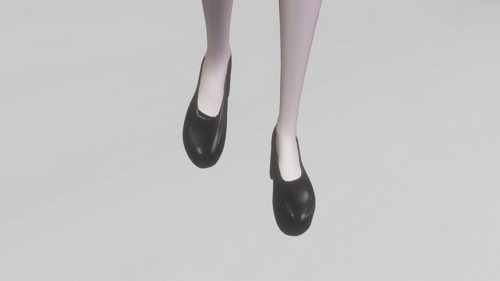 【5日間無料イベント】厚底靴 Platform Heelsㅣ3Dモデル【VRChat】