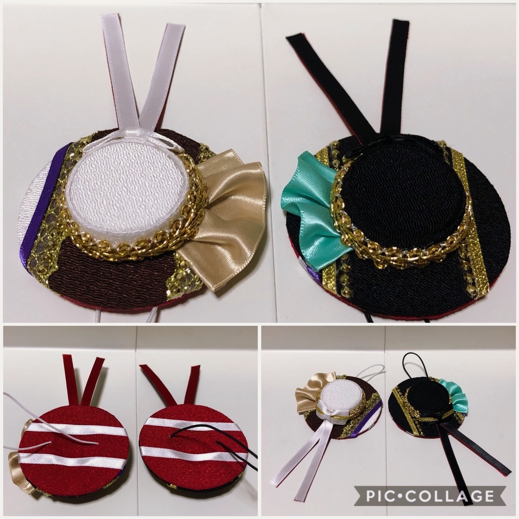 もちマス向け 刀ミュイメージ帽子 単騎、歌合など