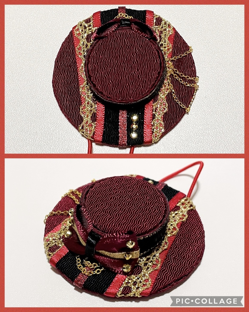 もちマス向け 刀ミュイメージ帽子 江水散花雪