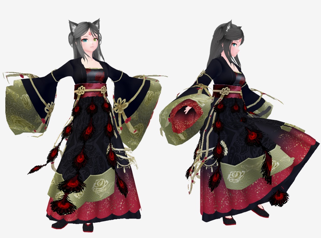 【VRoid衣装/無料】漢服