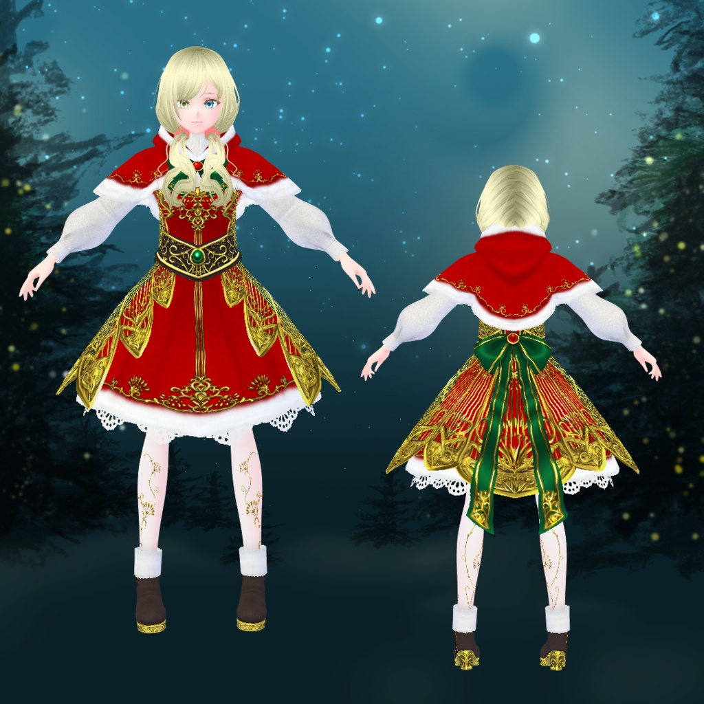 【VRoid衣装/無料】Xmas2025