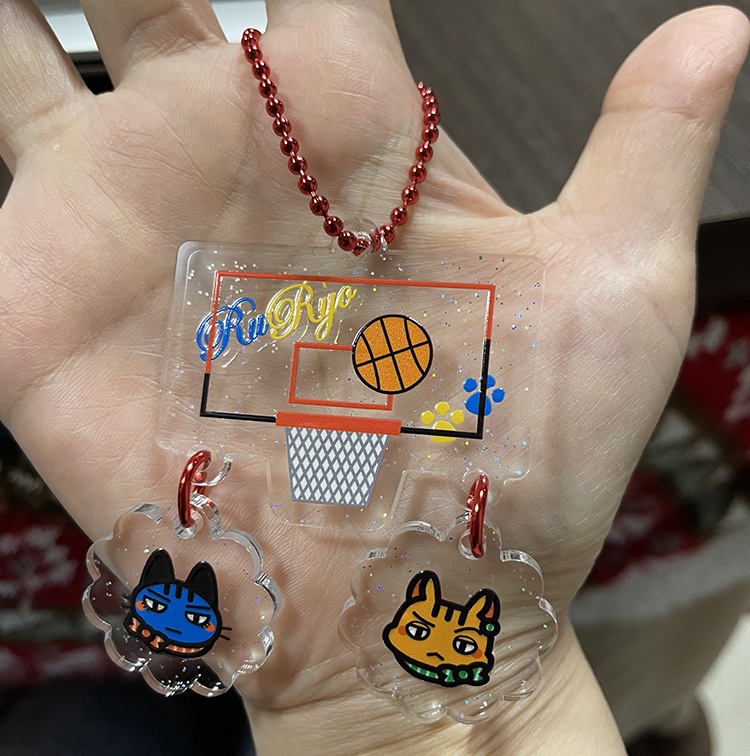 【SD】流リョ*ゆらゆらアクキー(シール付き)