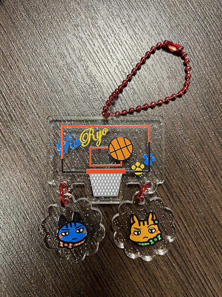 【SD】流リョ*ゆらゆらアクキー(シール付き)