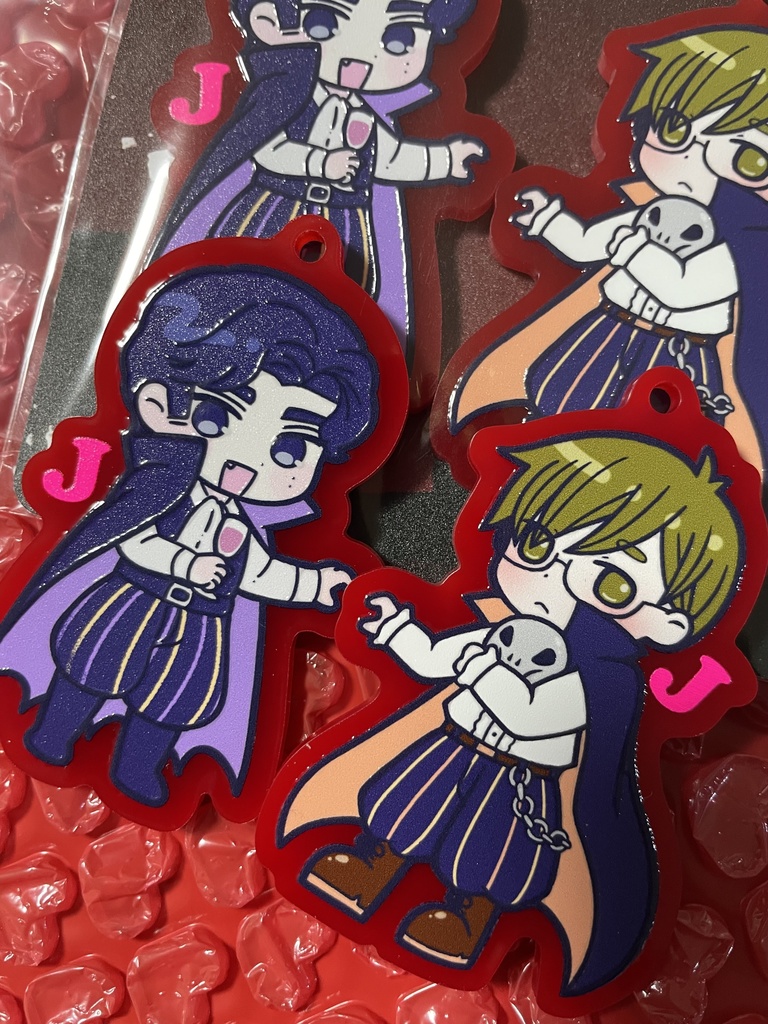 【JR】合作ペアアクキー(2種類)