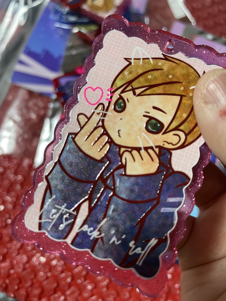 【JR】合作ペアアクキー(2種類)