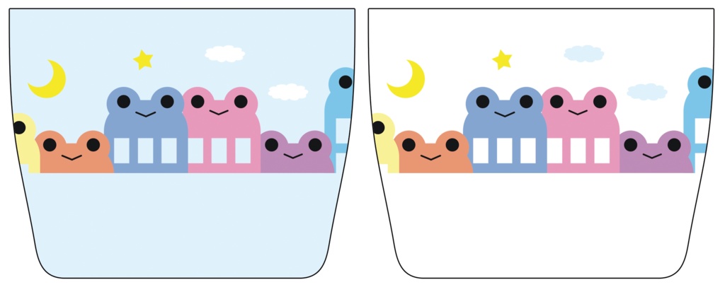 アイスクリームカップ&スプーンセット