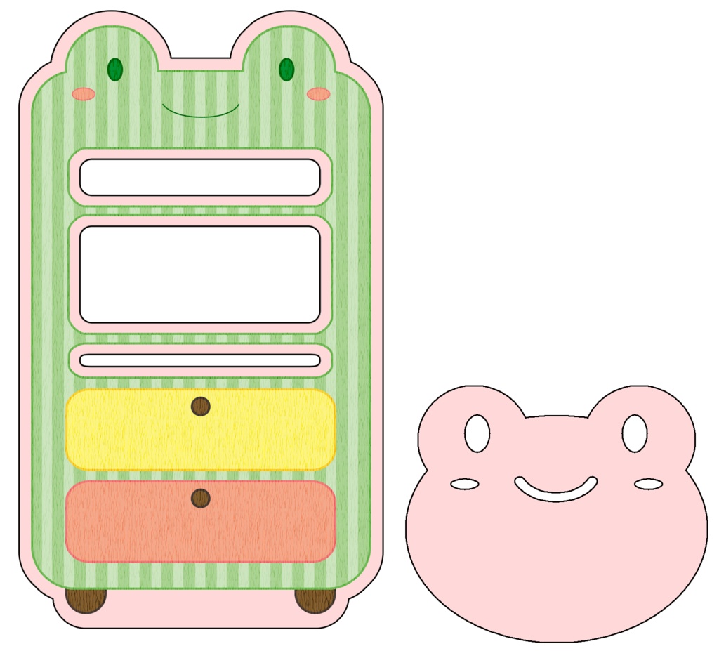 カエルタンスのアクセサリースタンド