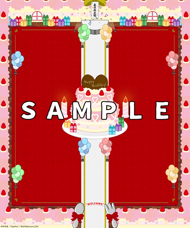 【ピクリエ素材】推し(CP)祝いMAP【MAP】