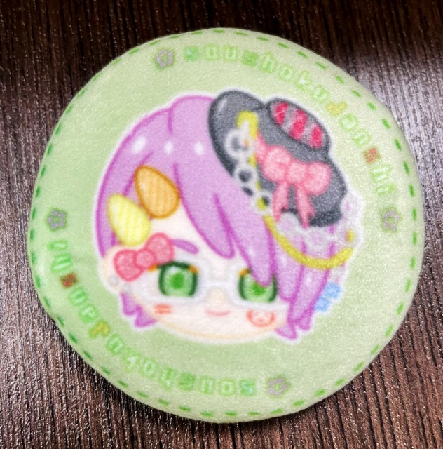 【装飾男子】ぷにぷに丸缶バッチ