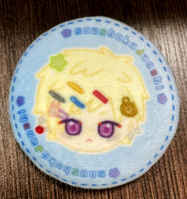 【装飾男子】ぷにぷに丸缶バッチ