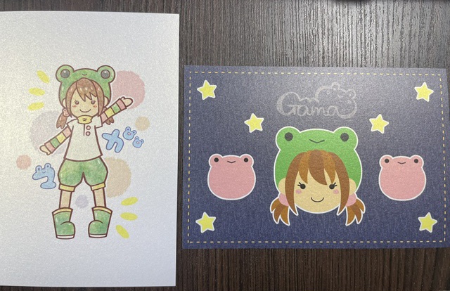 【カエル】ガマちゃんポストカードセット