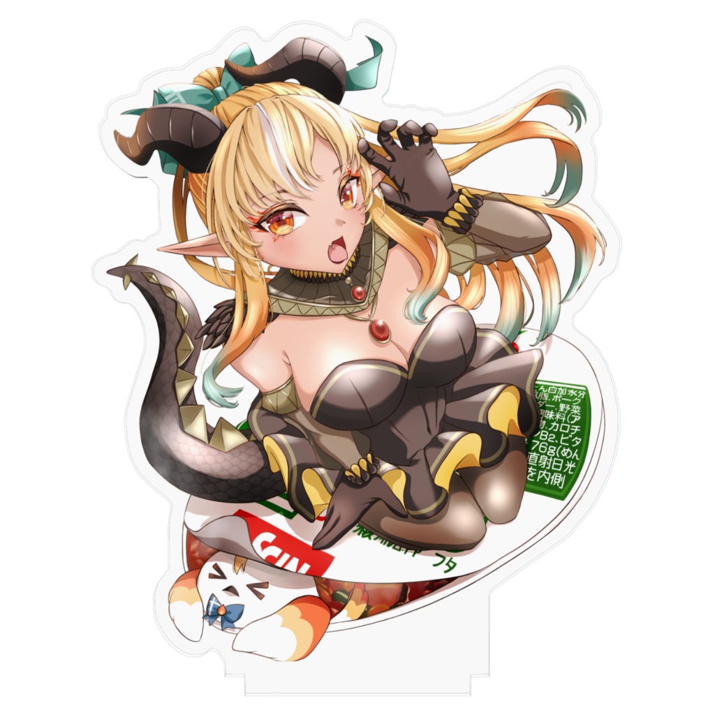 (非公式)不知火フレア サラマンダー衣装 アクリルスタンド