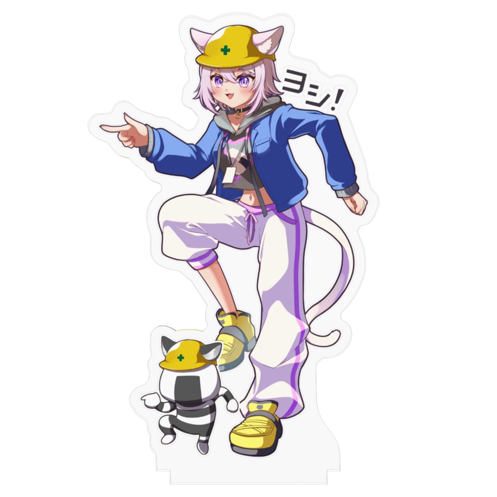 (非公式)現場猫おかゆアクリルスタンド