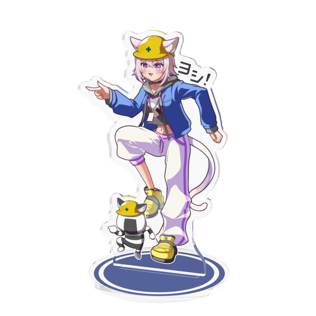 (非公式)現場猫おかゆアクリルスタンド