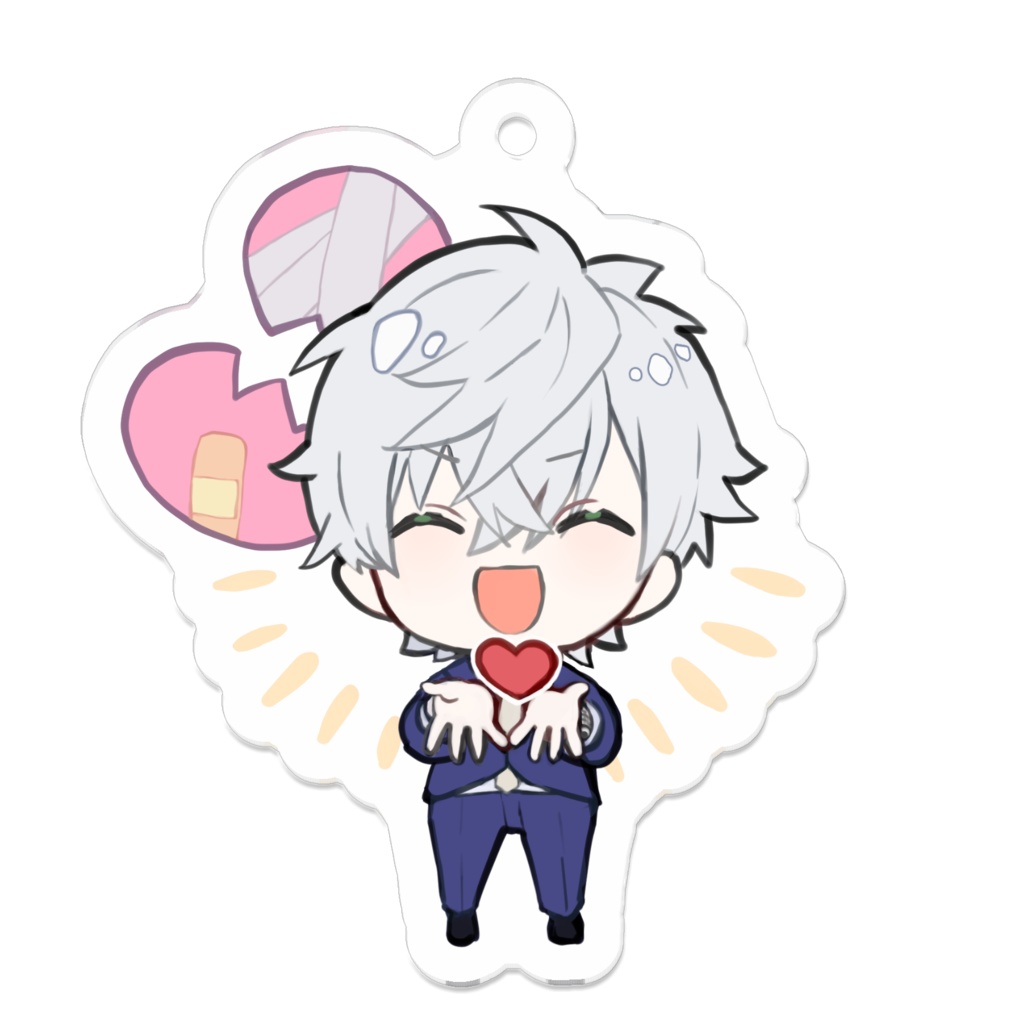 【オリジナル】先輩_アクリルキーホルダー【2022年2月】