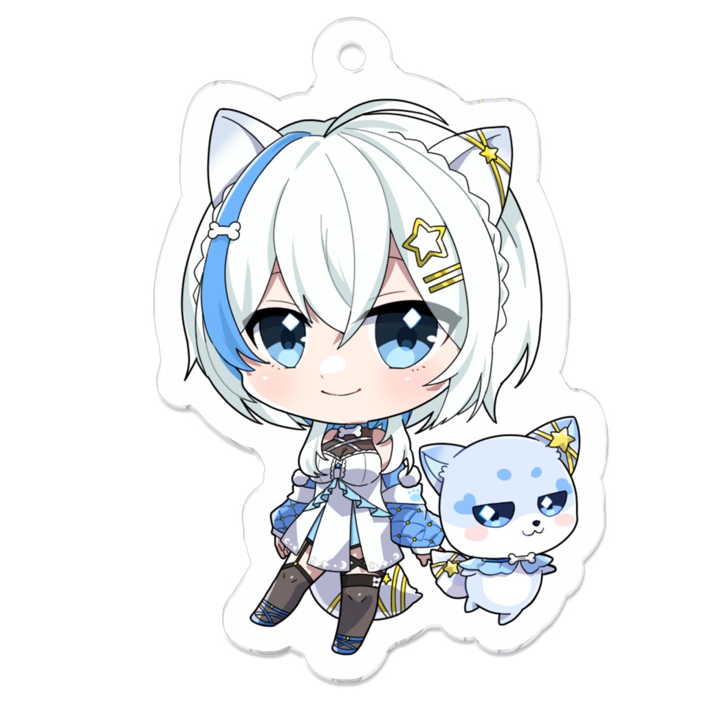 【御子柴える&エル】 アクリルキーホルダー