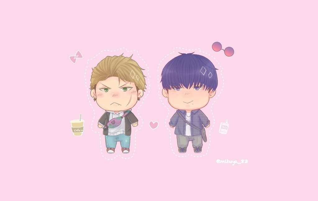 琳 おでかけ アクリルキーホルダー 両面印刷