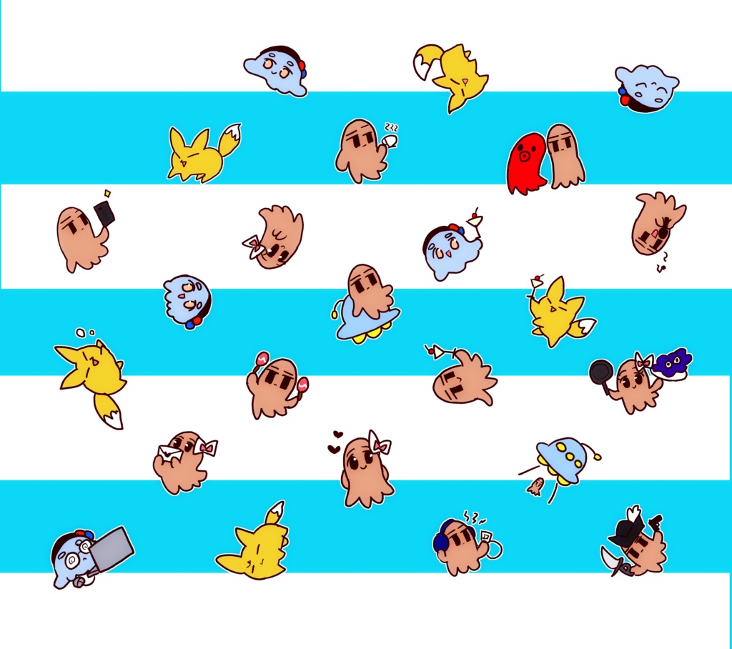 宇宙人とスライムとキツネ