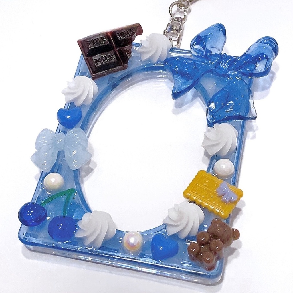 ハンドメイド🍫トレカキーホルダー