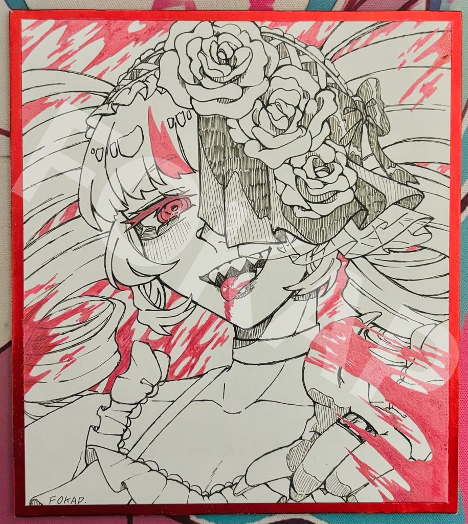 ヴィラン色紙