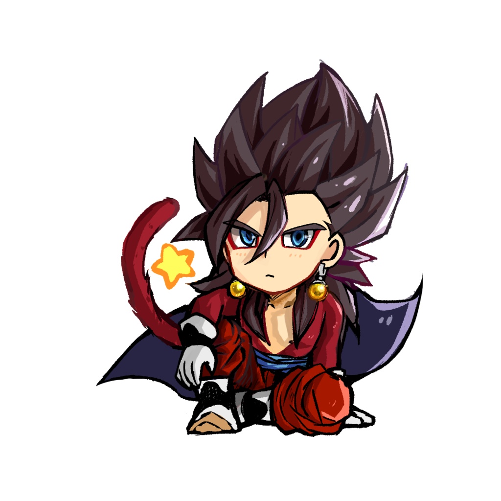 アクリルキーホルダー(ゴジータ4&ベジット4)