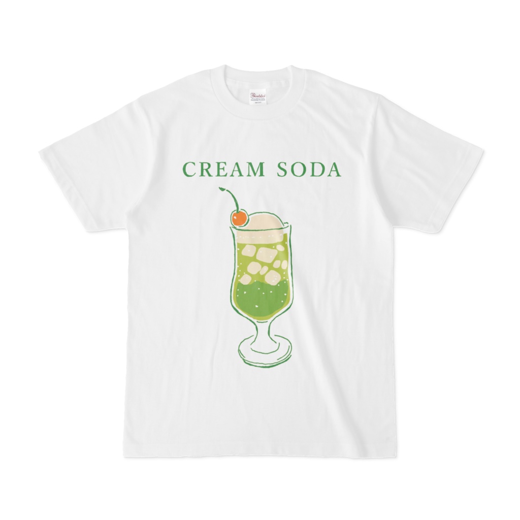昭和レトロデザイン「クリームソーダ」