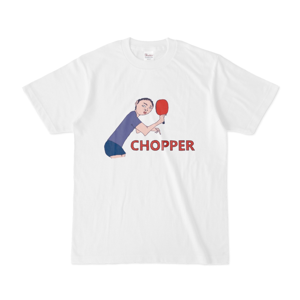 卓球デザイン「カットマン」＜英語バージョン＞