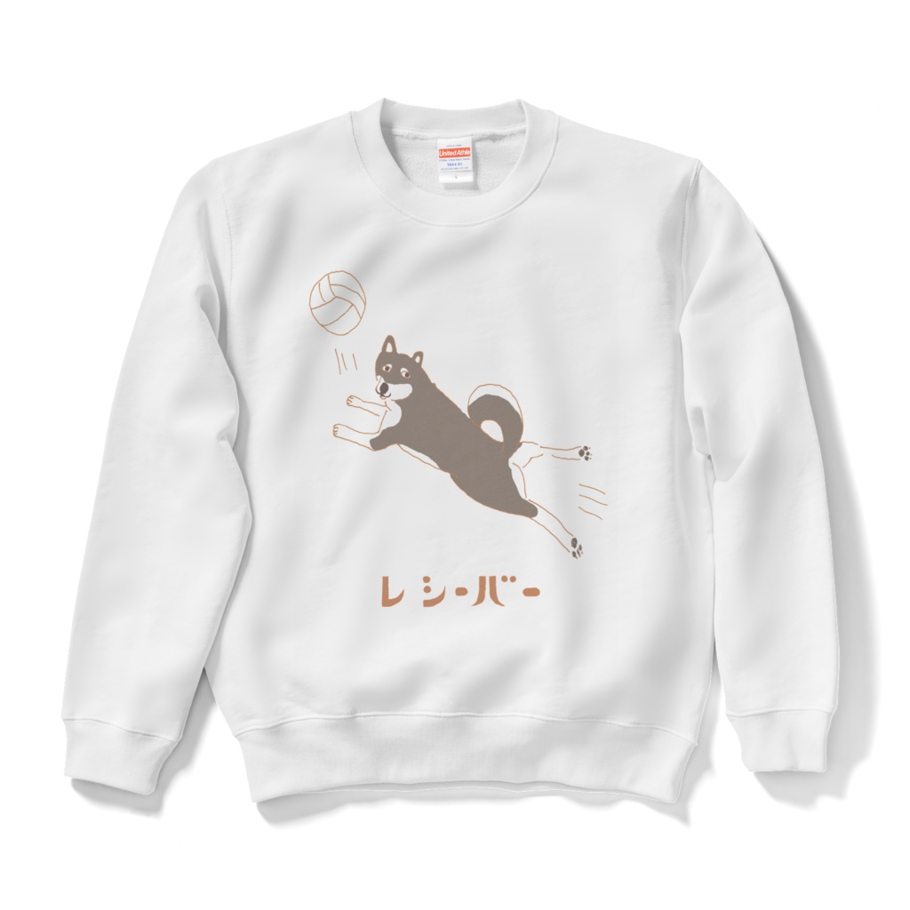 ユーモアダジャレデザイン「レシーバー」＜黒＞