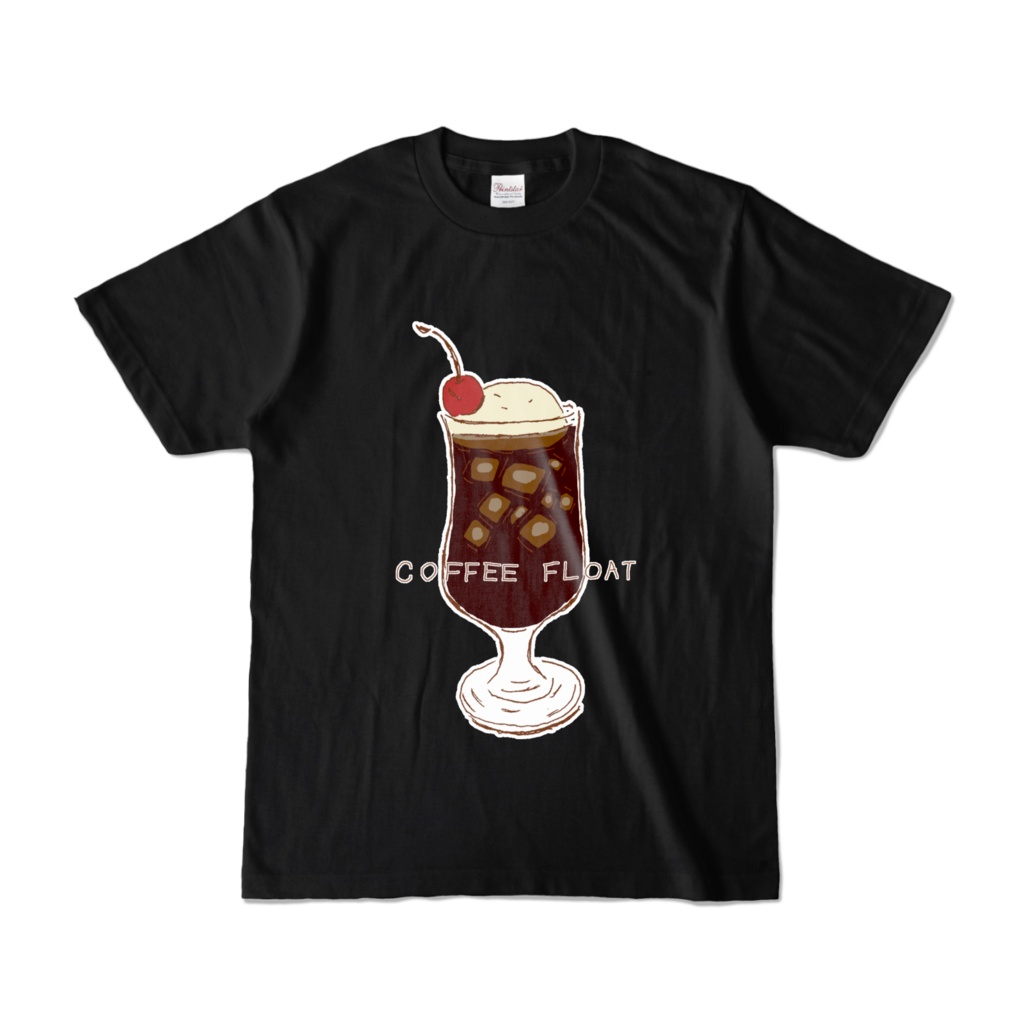 レトロ喫茶デザイン「コーヒーフロート」