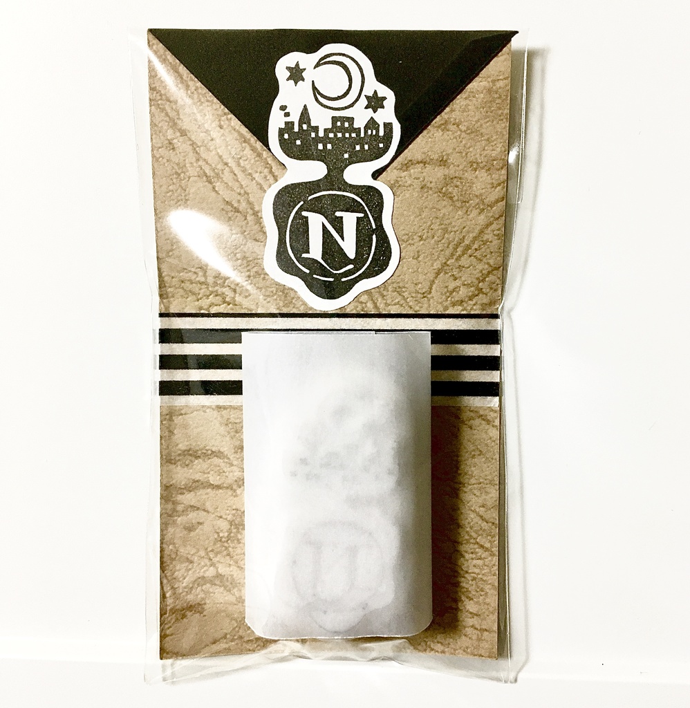 消しゴムはんこ【N】①