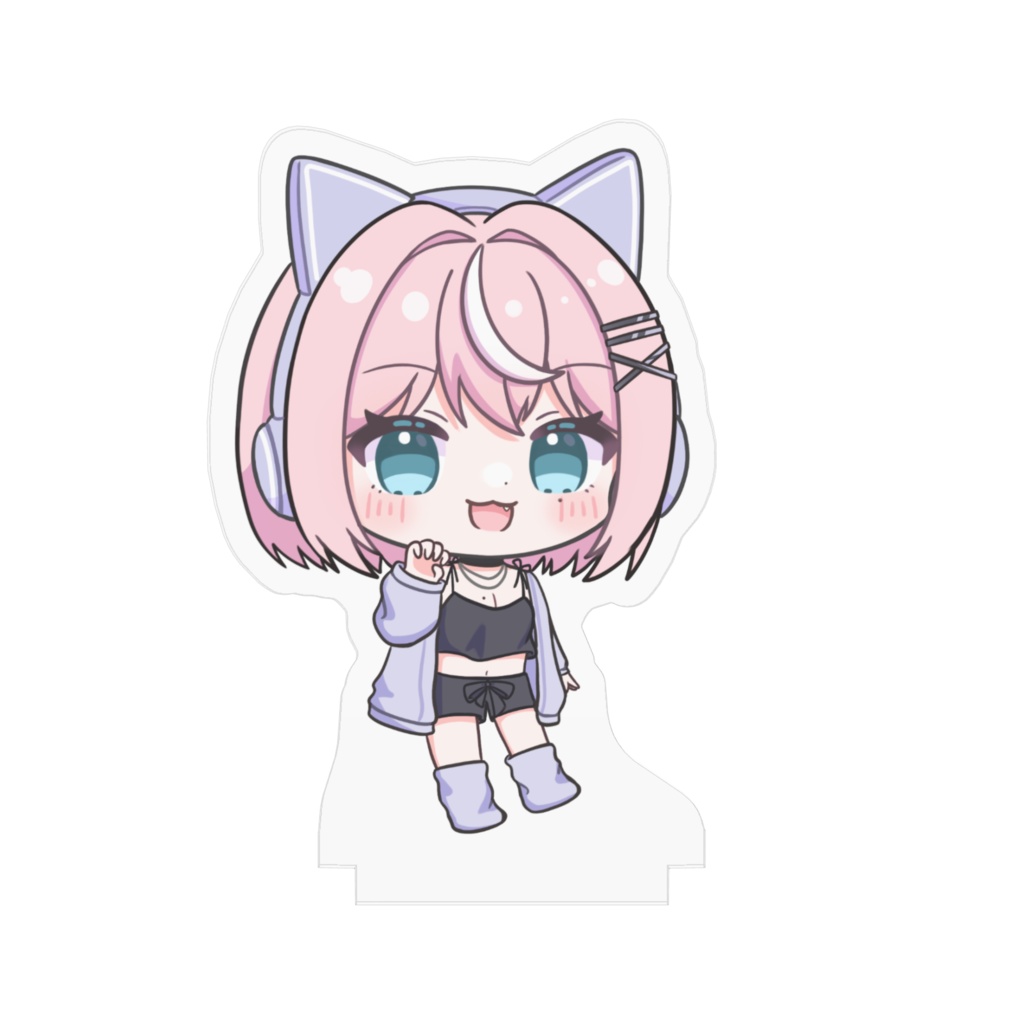 あすねこアクリルフィギュア