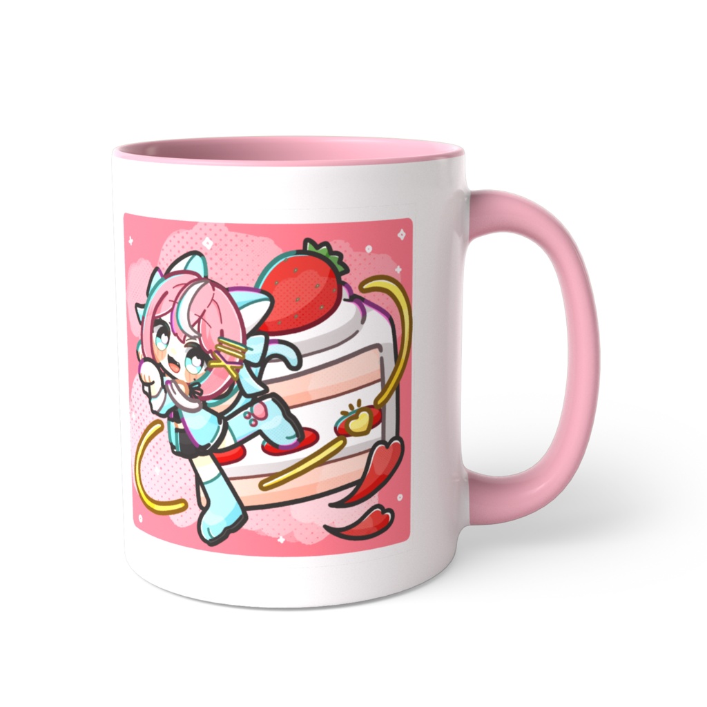 あすねこマグカップ