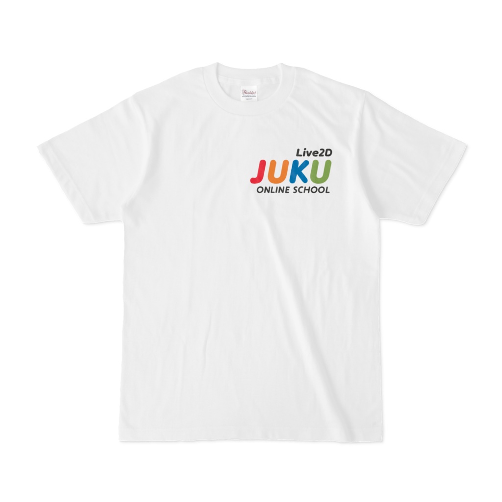Live2D JUKU Tシャツ ロゴ